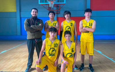 ¡Equipo Sub 14 Básquetbol llega con el 1er. lugar!